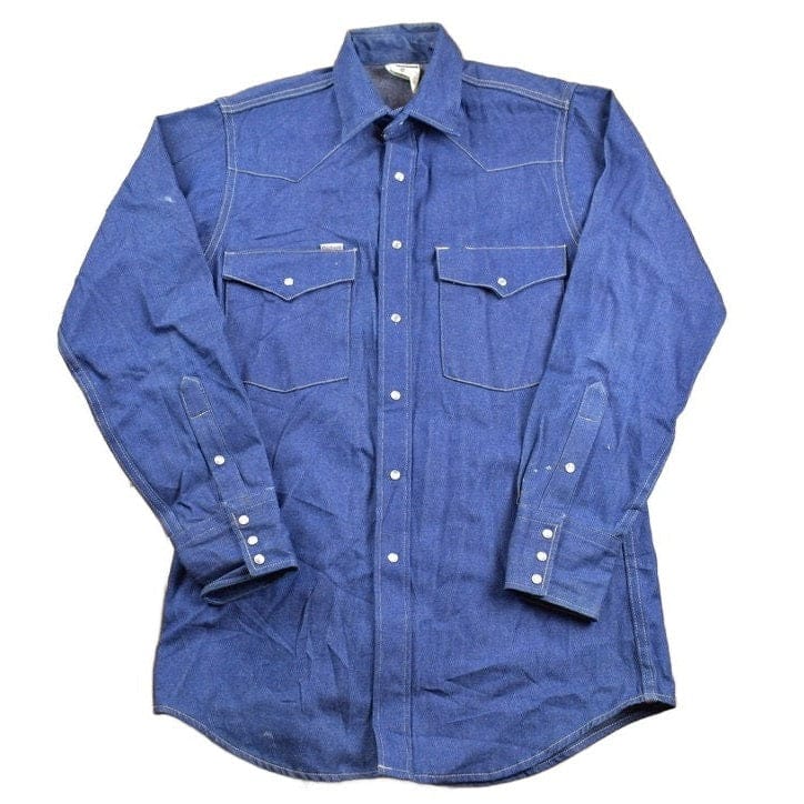 Vintage 1990s Carhartt Western Work Button Up Shirt Men's Large from propervintagecanada