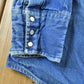 Vintage 1990s Carhartt Western Work Button Up Shirt Mens L from propervintagecanada