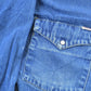 Vintage 1990s Carhartt Western Work Button Up Shirt Mens L from propervintagecanada