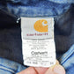 Vintage 1990s Carhartt Western Work Button Up Shirt Mens L from propervintagecanada