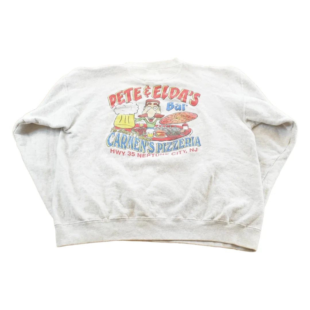 Vintage 1990s Carmen's Pizzeria Sweatshirt Men's M from propervintagecanada