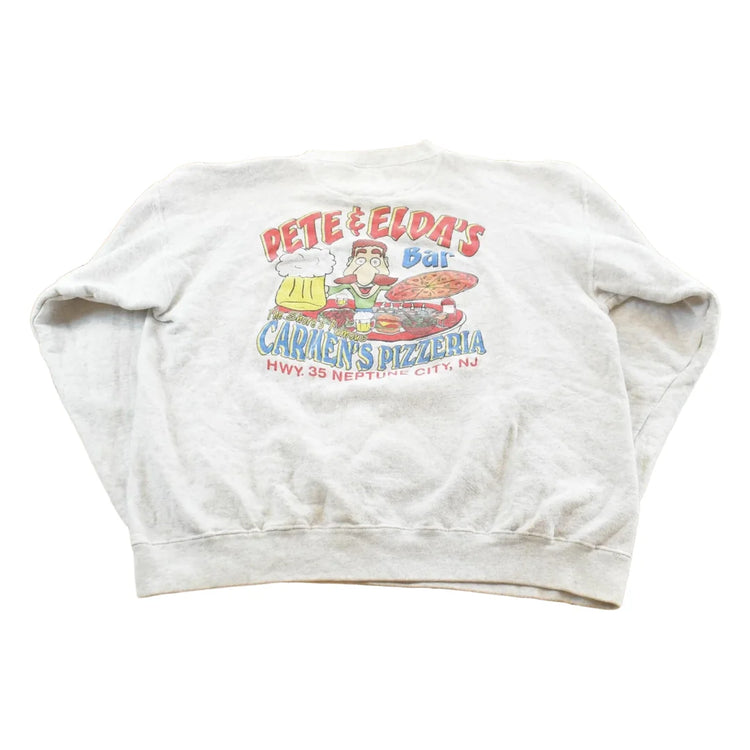 Vintage 1990s Carmen's Pizzeria Sweatshirt Men's M from propervintagecanada