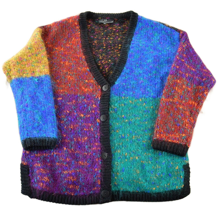Vintage 1990s Carole Little Mohair Knit Cardigan Sweater Women's M from propervintagecanada
