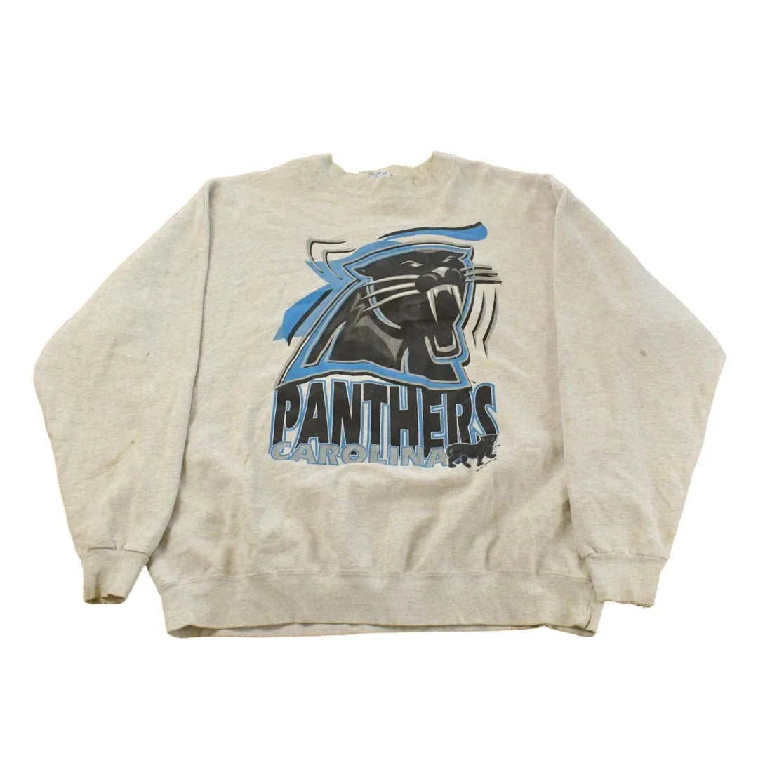 Vintage 1990s Carolina Panthers NFL Crewneck Sweatshirt Men's Medium Men's XL from propervintagecanada