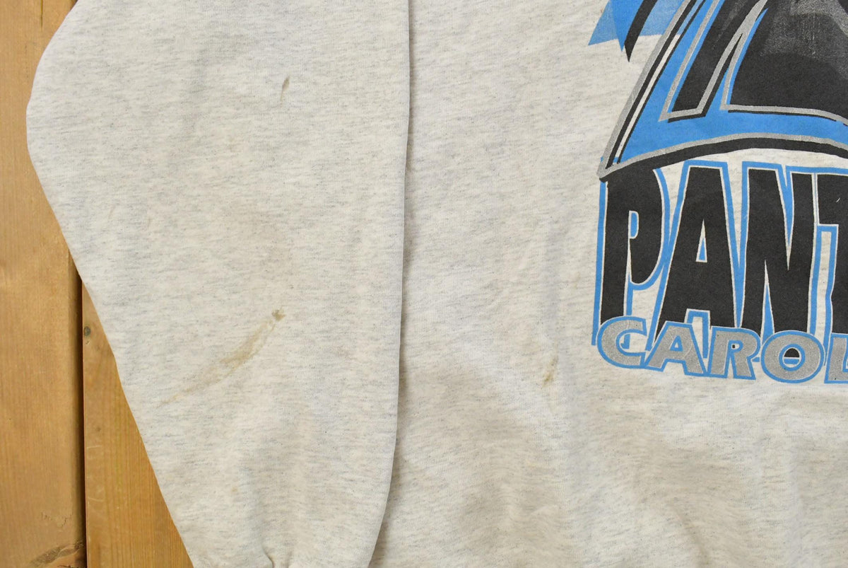 Vintage 1990s Carolina Panthers NFL Crewneck Sweatshirt Men's Medium Men's XL from propervintagecanada