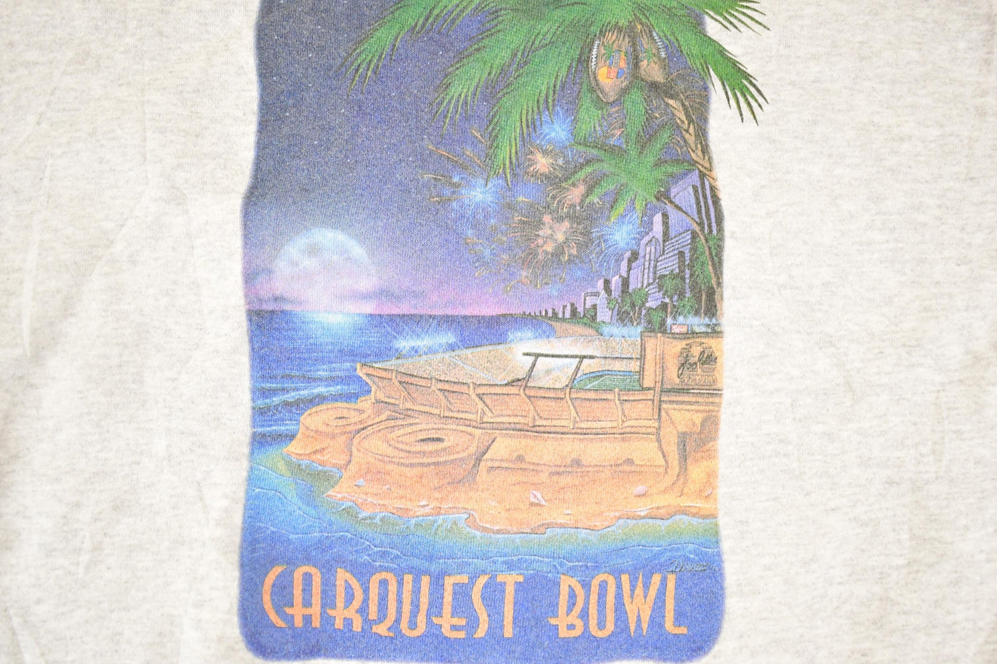 Vintage 1990s Carquest Bowl Souvenir Crewneck Sweatshirt Men's XL from propervintagecanada