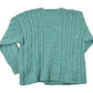 Vintage 1990s Carraig Donn Wool Cable Knit Cardigan Sweater Women's M from propervintagecanada