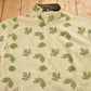 Vintage 1990s Carroll Reed Leaves Theme All Over Print Fleece Sweater Men's Large from propervintagecanada
