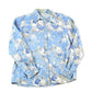 Vintage 1990s Casey And Max Denim AOP Floral Button Up Shirt Womens L from propervintagecanada