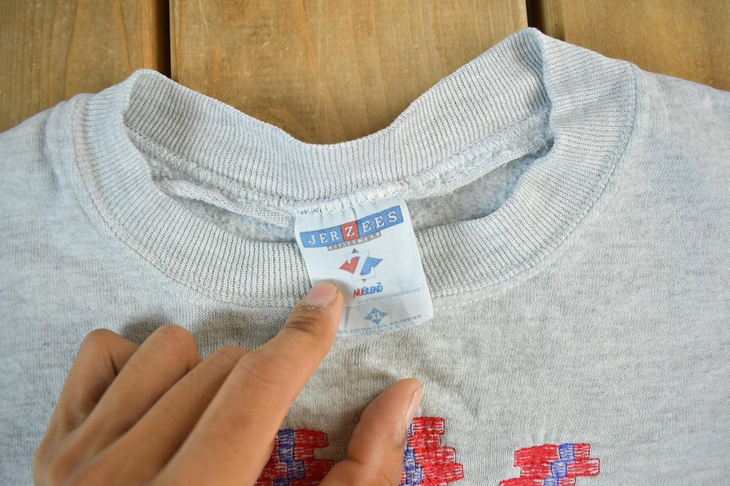 Vintage 1990s Casino Gambling Embroidered Crewneck Sweatshirt Men's Large from propervintagecanada