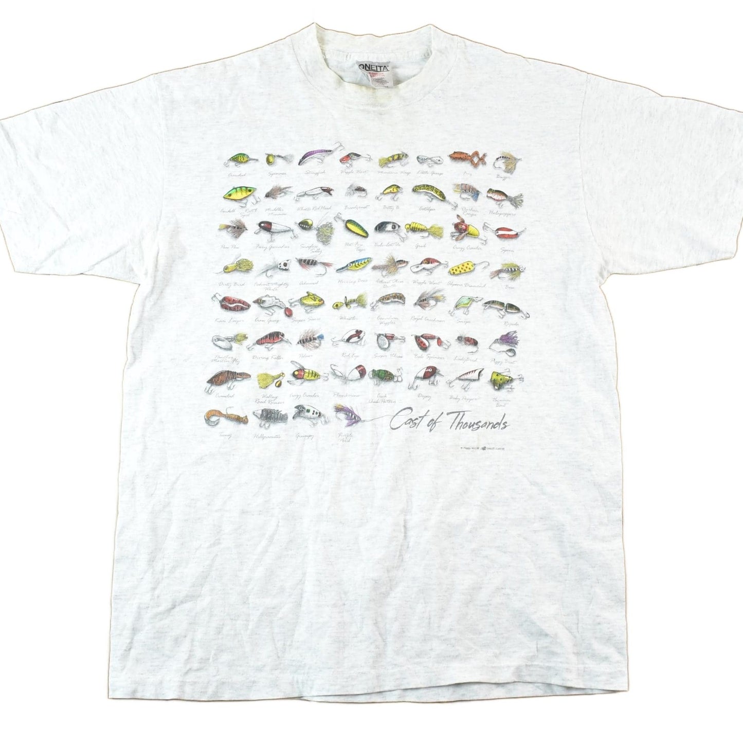 Vintage 1990s Cast Of Thousands Souvenir Luer T-Shirt Mens L from propervintagecanada