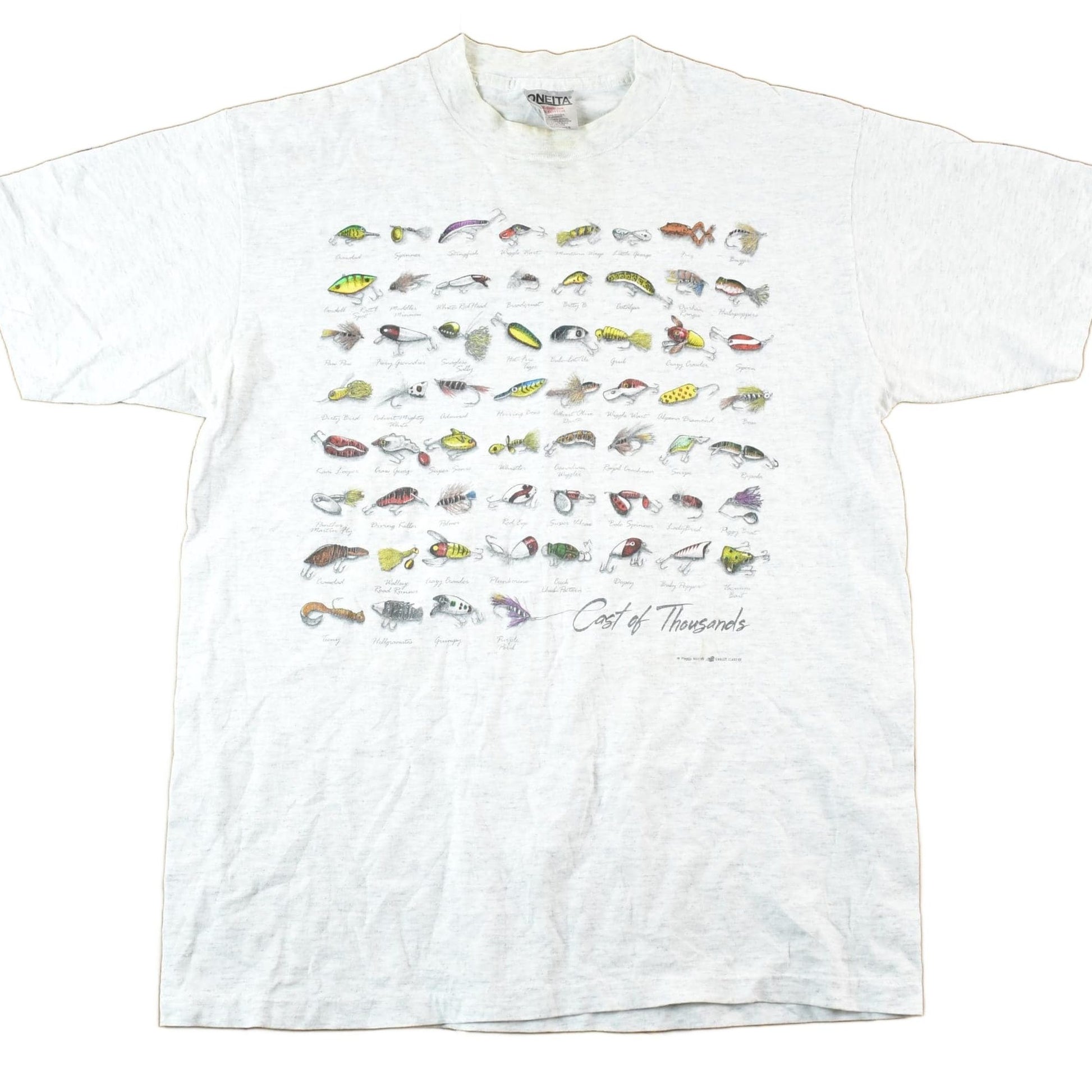Vintage 1990s Cast Of Thousands Souvenir Luer T-Shirt Mens L from propervintagecanada