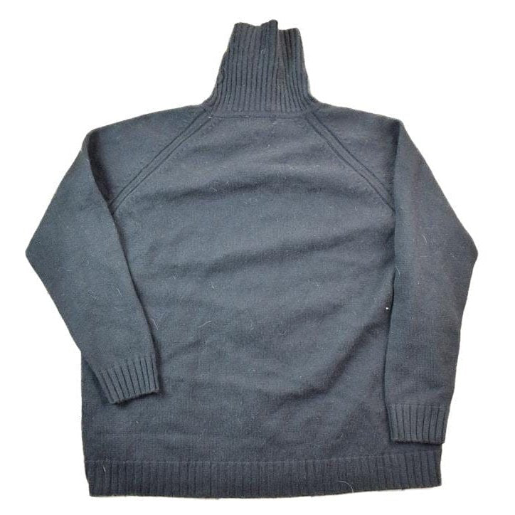 Vintage 1990s Casual Corner 50% Merino Wool Knit Turtleneck Sweater Men's Large from propervintagecanada
