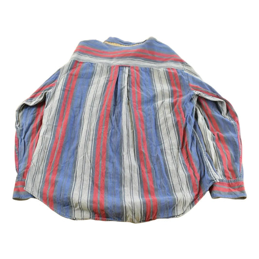 Vintage 1990s Catalina Striped Yachting Button Up Shirt Men's Large from propervintagecanada