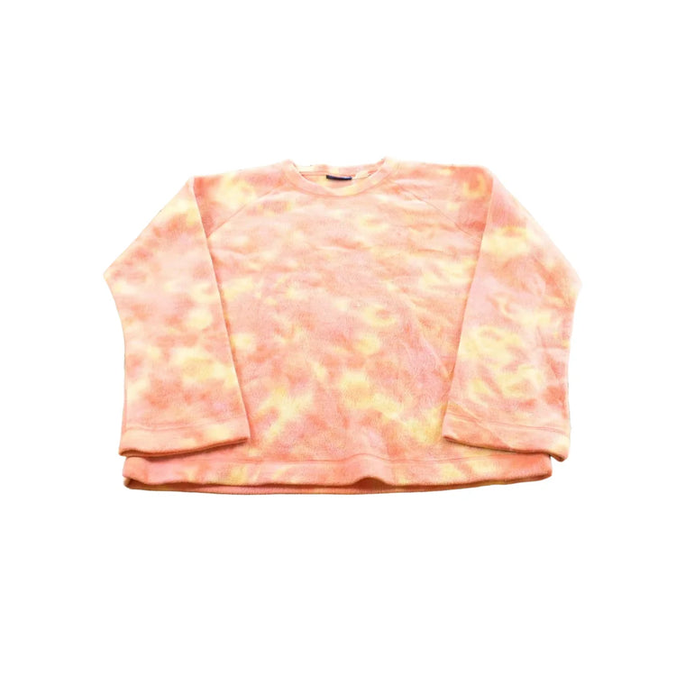 Vintage 1990s Catalina Tie Dye Fleece Pullover Crewneck Sweatshirt Men's L from propervintagecanada