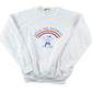 Vintage 1990s Catch The Rainbow Cartoon Sketch Souvenir Crewneck Sweatshirt Men's M from propervintagecanada