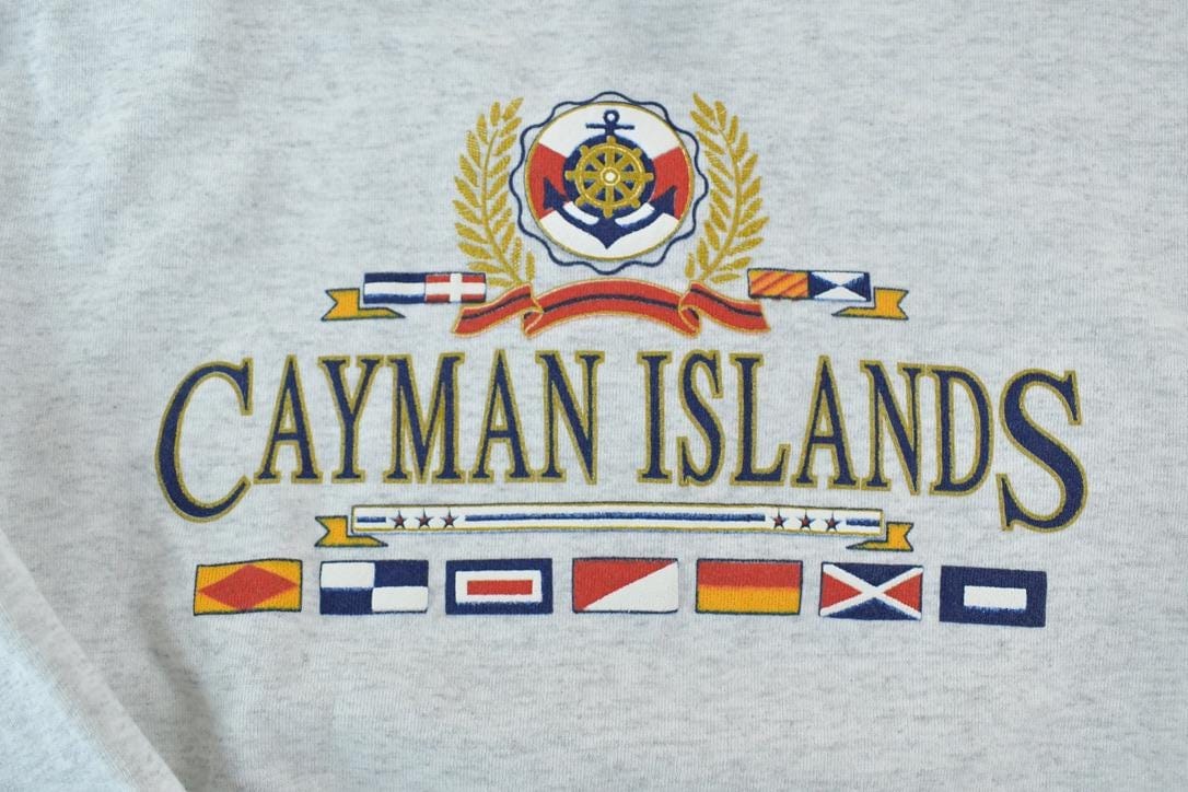 Vintage 1990s Cayman Island Crewneck Sweatshirt Made In USA Men's M from propervintagecanada