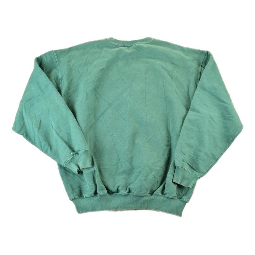 Vintage 1990s Cayuga Feather Logo Souvenir Heavyweight Crewneck Sweatshirt Men's XL from propervintagecanada