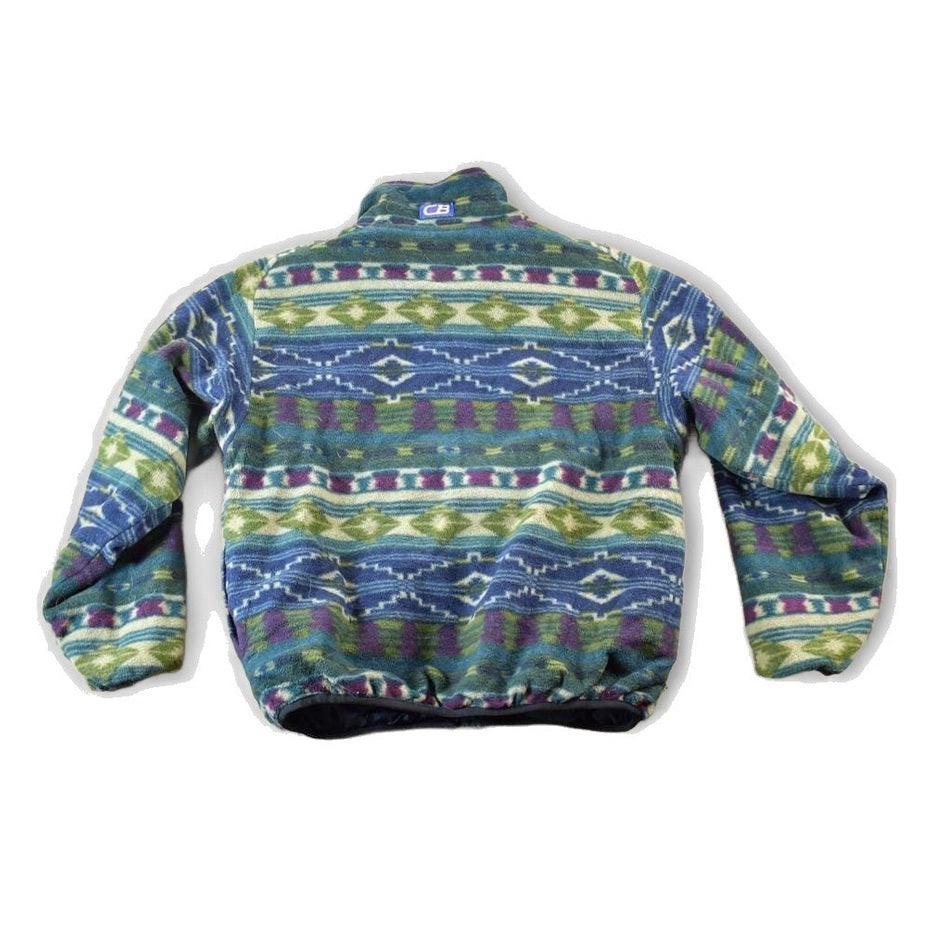 Vintage 1990s Cb Reversible Fleece Outdoorsman Sweater Mens XL from propervintagecanada