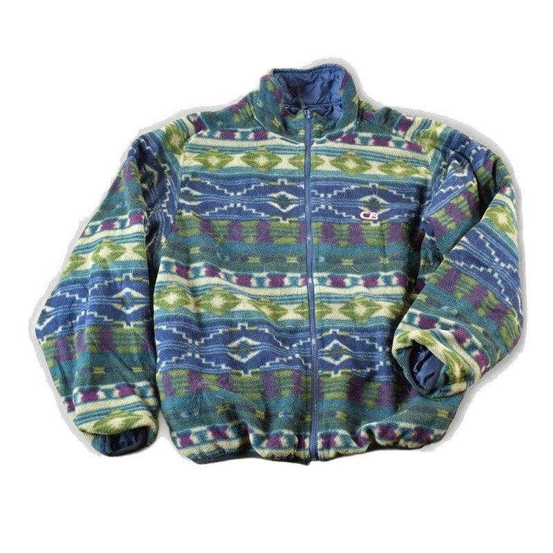 Vintage 1990s Cb Reversible Fleece Outdoorsman Sweater Mens XL from propervintagecanada