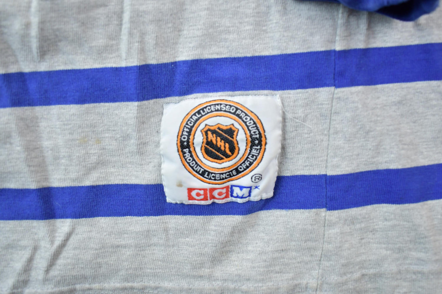 Vintage 1990s CCM Toronto Maple Leafs NHL Hockey Crewneck Sweatshirt Men's Large from propervintagecanada