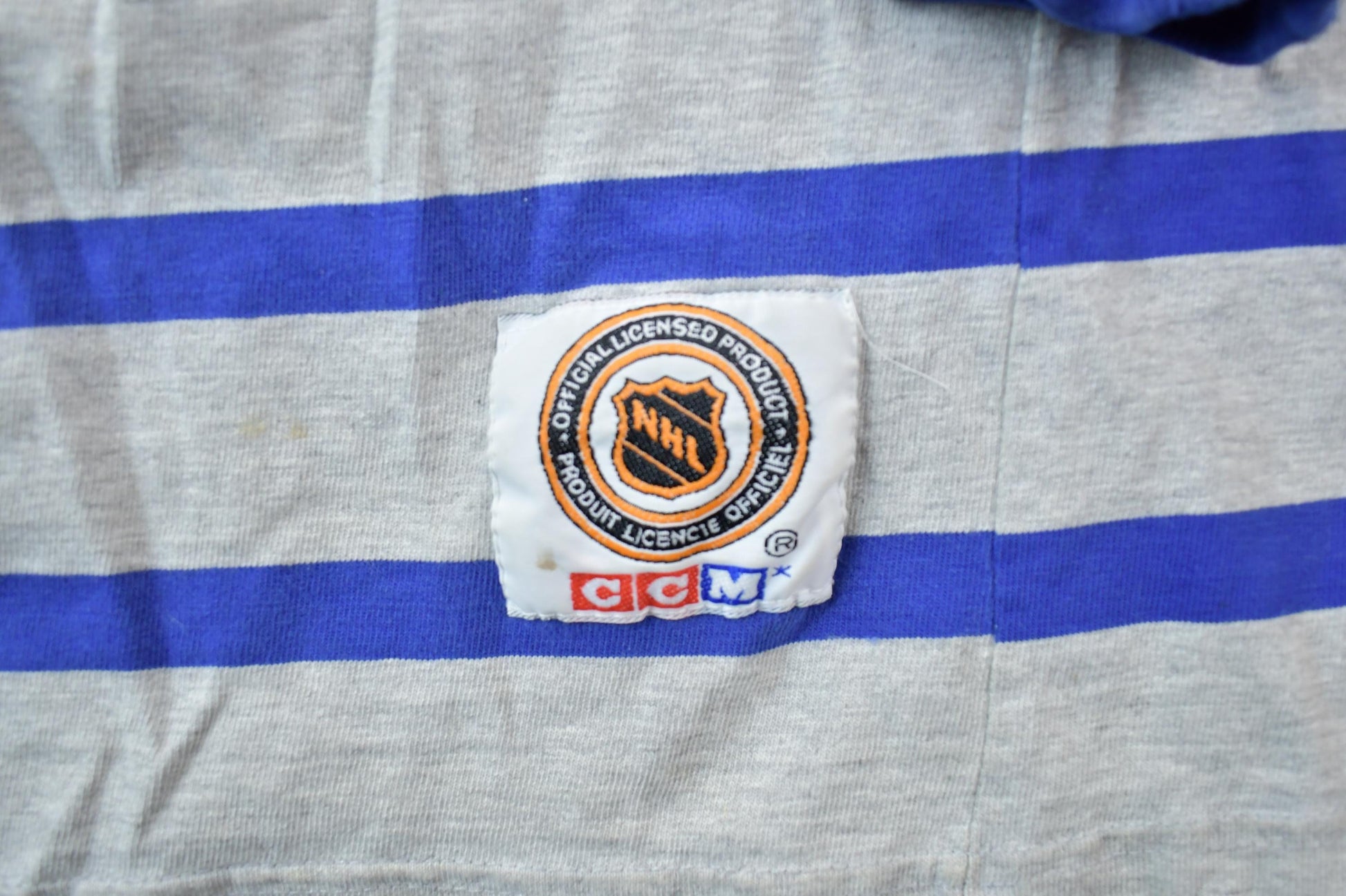 Vintage 1990s CCM Toronto Maple Leafs NHL Hockey Crewneck Sweatshirt Men's Large from propervintagecanada