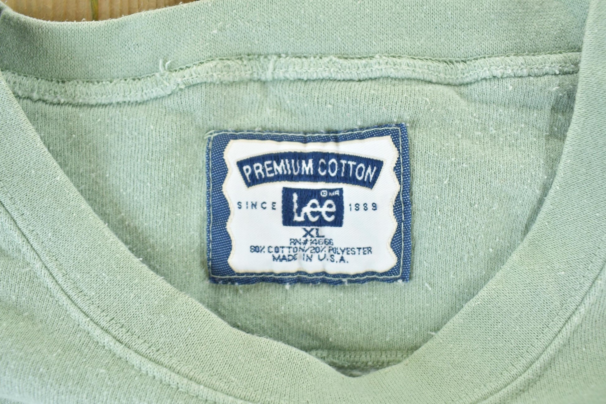 Vintage 1990s Celebration Lee Premium Cotton Crewneck Sweatshirt Made In USA Men's Large from propervintagecanada