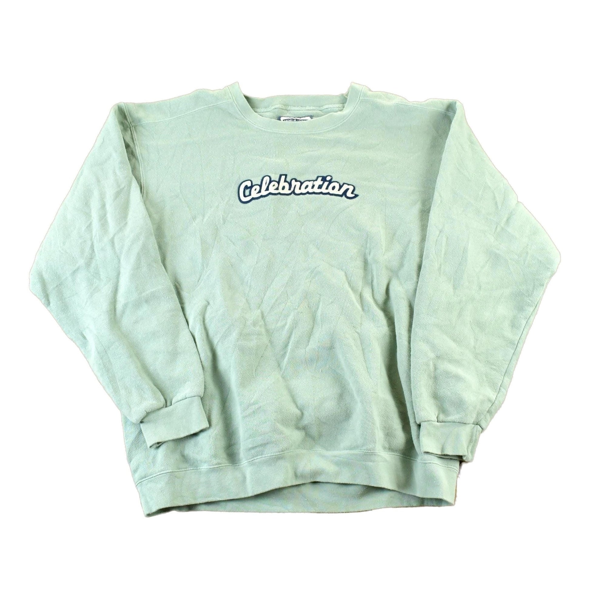 Vintage 1990s Celebration Lee Premium Cotton Crewneck Sweatshirt Made In USA Men's Large from propervintagecanada