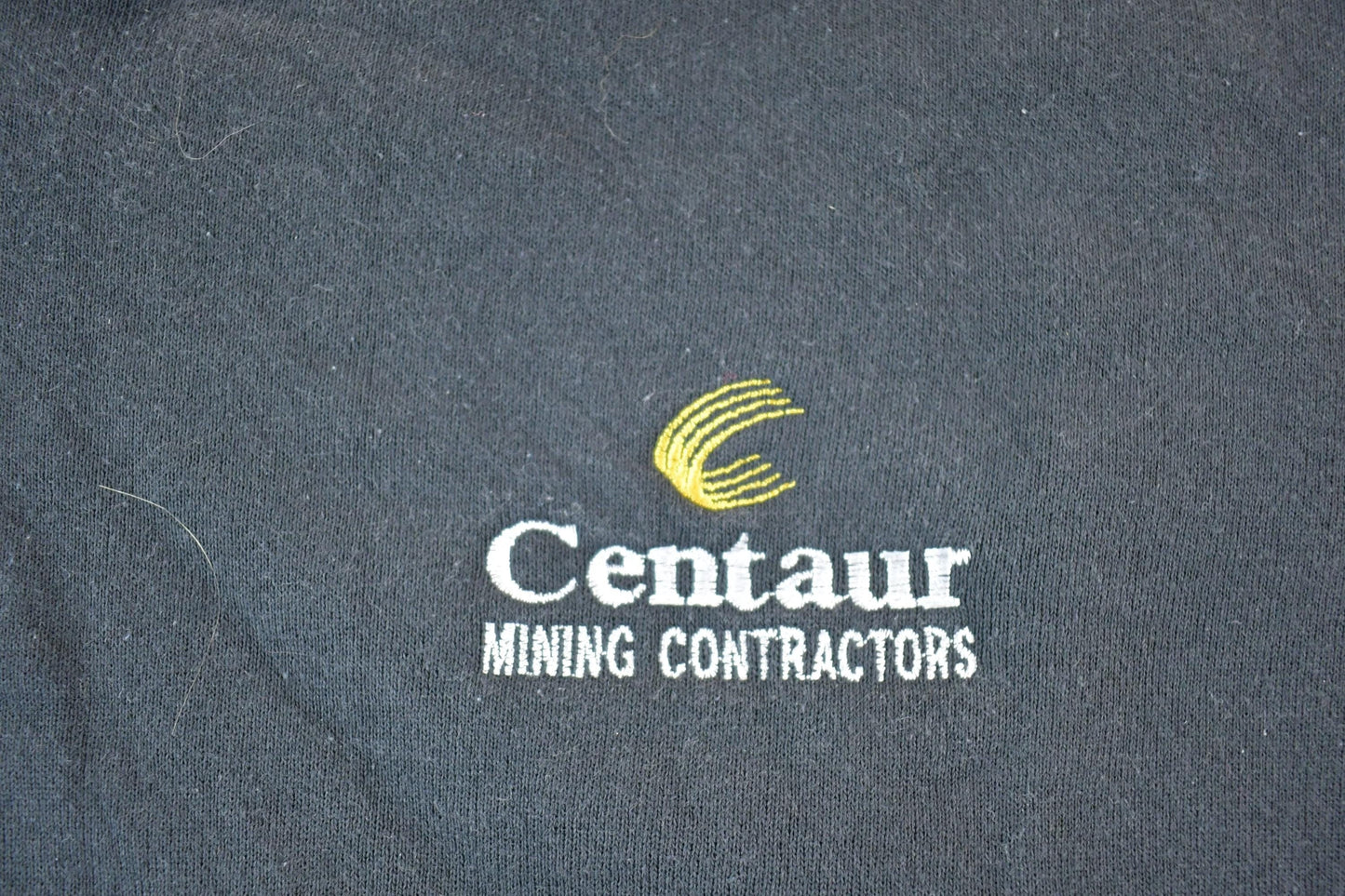 Vintage 1990s Centaur Mining Souvenir Crew Neck Heavyweight Sweatshirt Men's XL from propervintagecanada