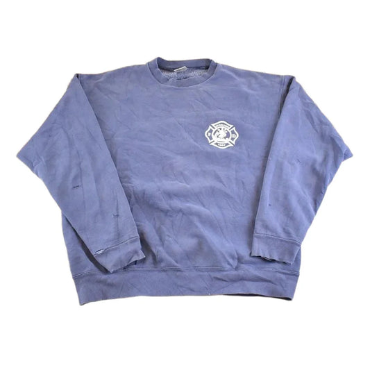 Vintage 1990s CFD Heavy Rescue Souvenir Crewneck Sweatshirt Mens M from propervintagecanada