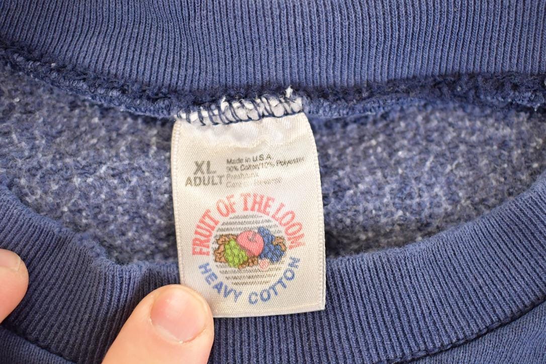 Vintage 1990s CFD Heavy Rescue Souvenir Crewneck Sweatshirt Mens M from propervintagecanada