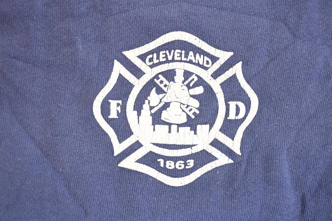 Vintage 1990s CFD Heavy Rescue Souvenir Crewneck Sweatshirt Mens M from propervintagecanada