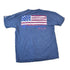 Vintage 1990s Champion American Flag Souvenir Single Stitch Graphic Print T-Shirt Men&