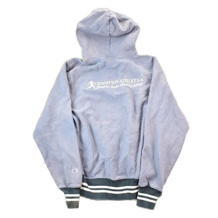 Vintage 1990s Champion Athletic Club Reverse Weave Hoodie Sweatshirt Men's Small from propervintagecanada