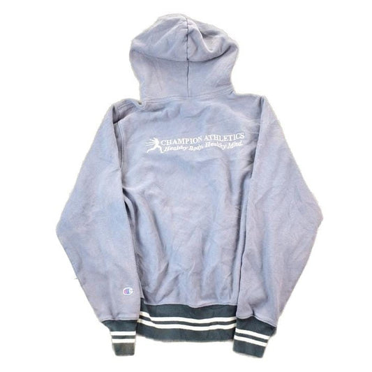 Vintage 1990s Champion Athletic Club Reverse Weave Hoodie Sweatshirt Men's Small from propervintagecanada