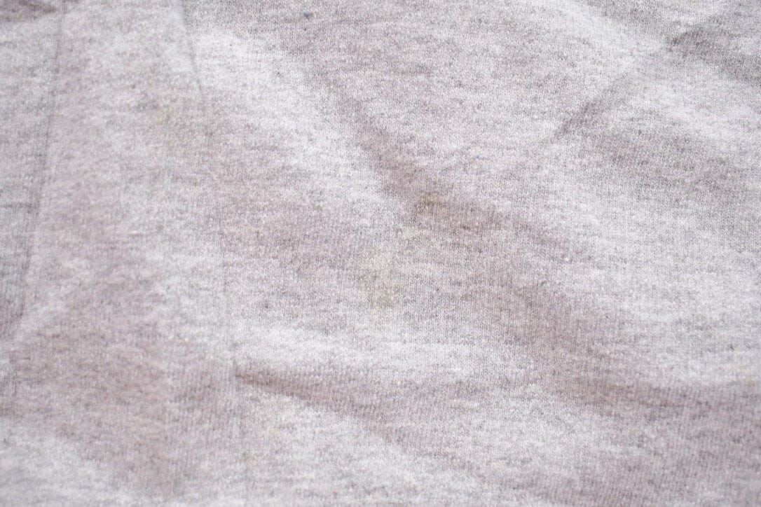 Vintage 1990s Champion Blank Grey Crewneck Sweatshirt Men's Large from propervintagecanada