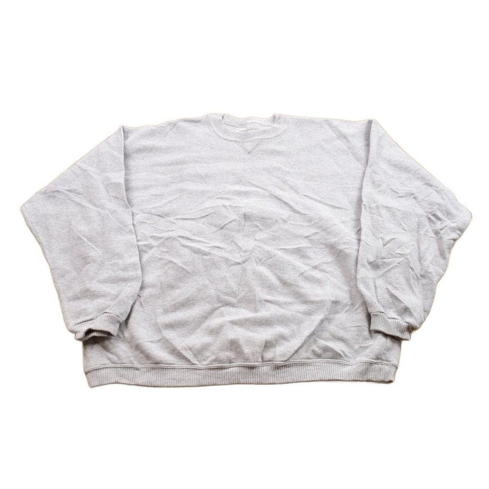 Vintage 1990s Champion Blank Grey Crewneck Sweatshirt Men's Large from propervintagecanada