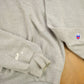 Vintage 1990s Champion Blank Grey Crewneck Sweatshirt Men's XL from propervintagecanada