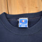 Vintage 1990s Champion Blank Navy Crewneck Sweatshirt Men's Large from propervintagecanada