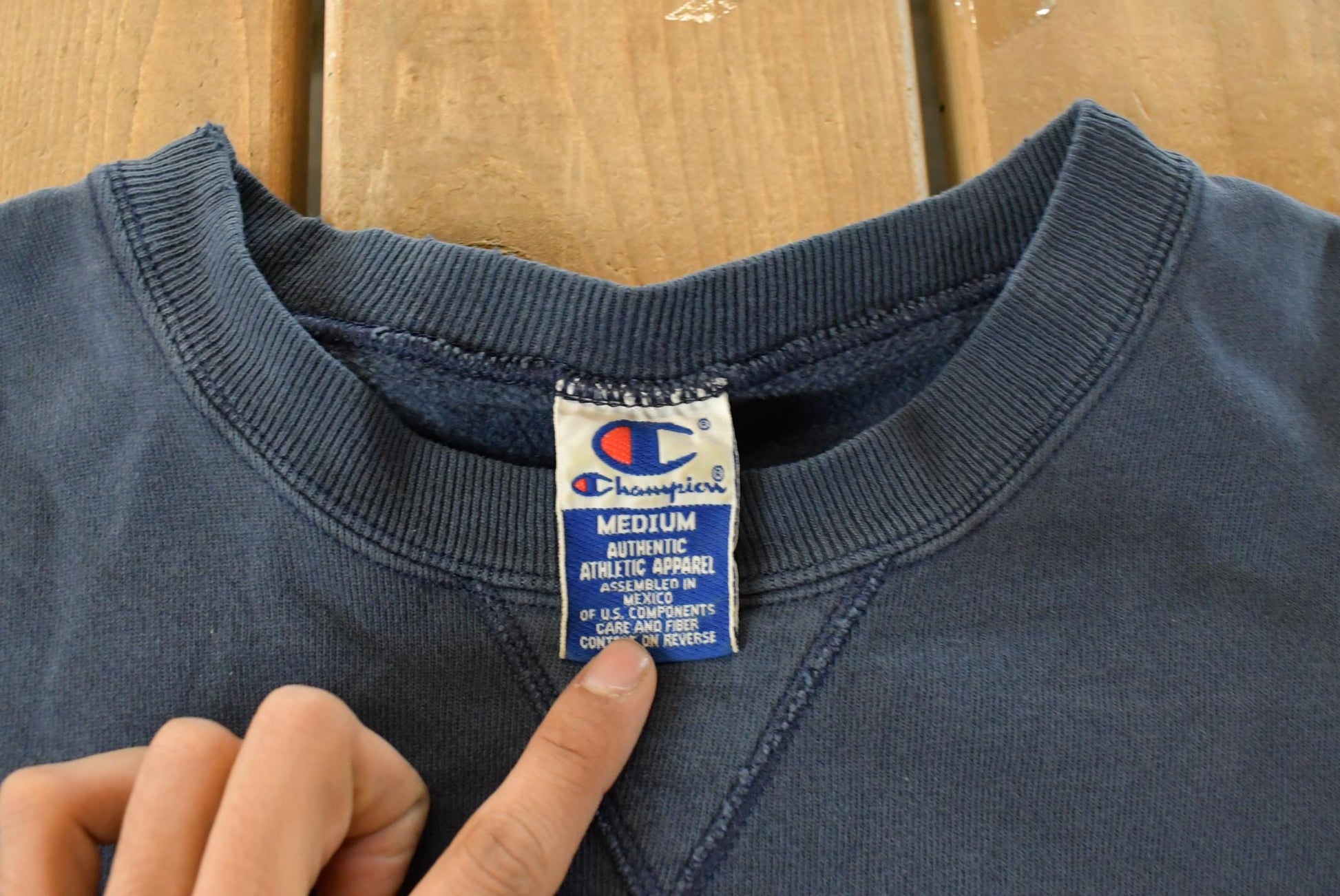 Vintage 1990s Champion Crewneck Sweatshirt Men's Medium from propervintagecanada