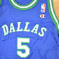 Vintage 1990s Champion Dallas Mavericks Jason Kidd NBA Jersey Youth L Men's Large from propervintagecanada