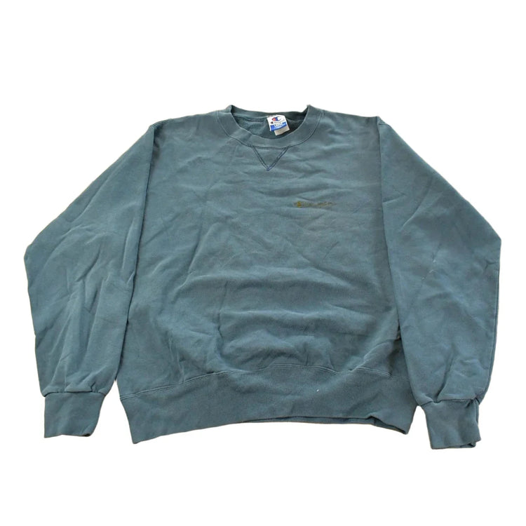 Vintage 1990s Champion Embroidered Crewneck Sweatshirt Men's Large from propervintagecanada