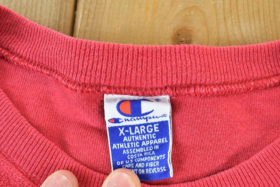 Vintage 1990s Champion Fleece Sweatshirt Men's XL from propervintagecanada