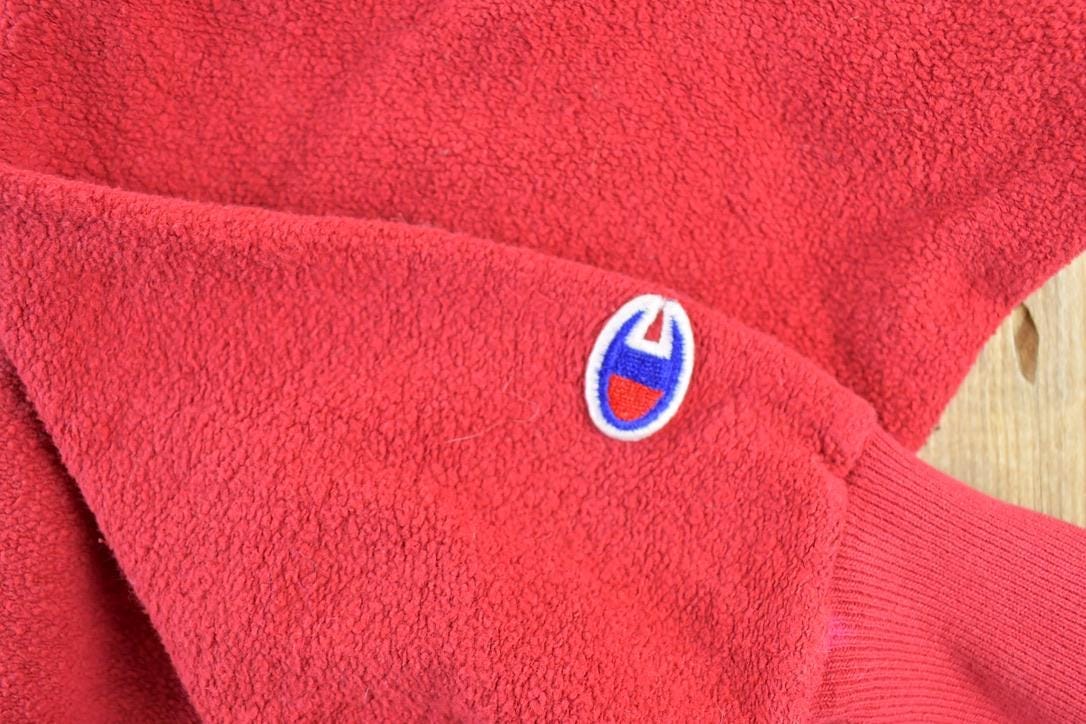 Vintage 1990s Champion Fleece Sweatshirt Men's XL from propervintagecanada