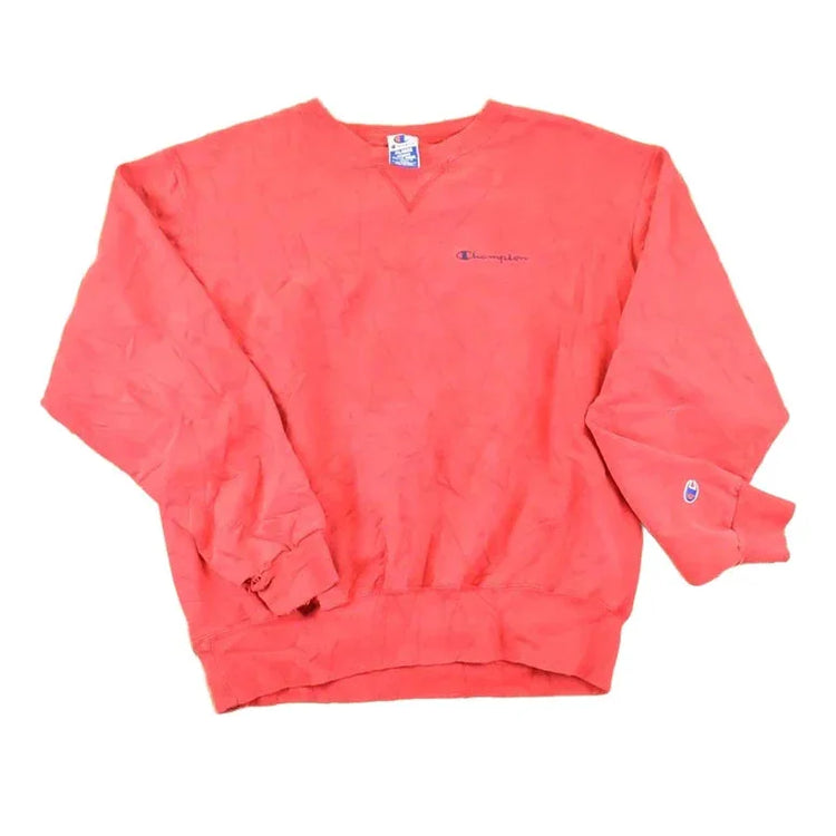Vintage 1990s Champion Graphic Print Crewneck Sweatshirt Men's L from propervintagecanada