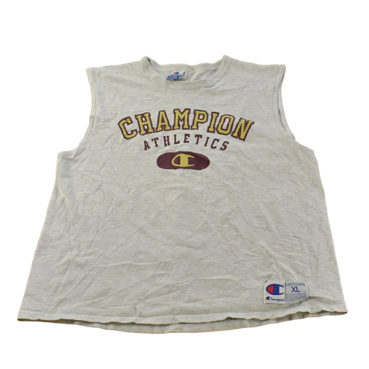 Vintage 1990s Champion Graphic Tank Top Men's XL from propervintagecanada