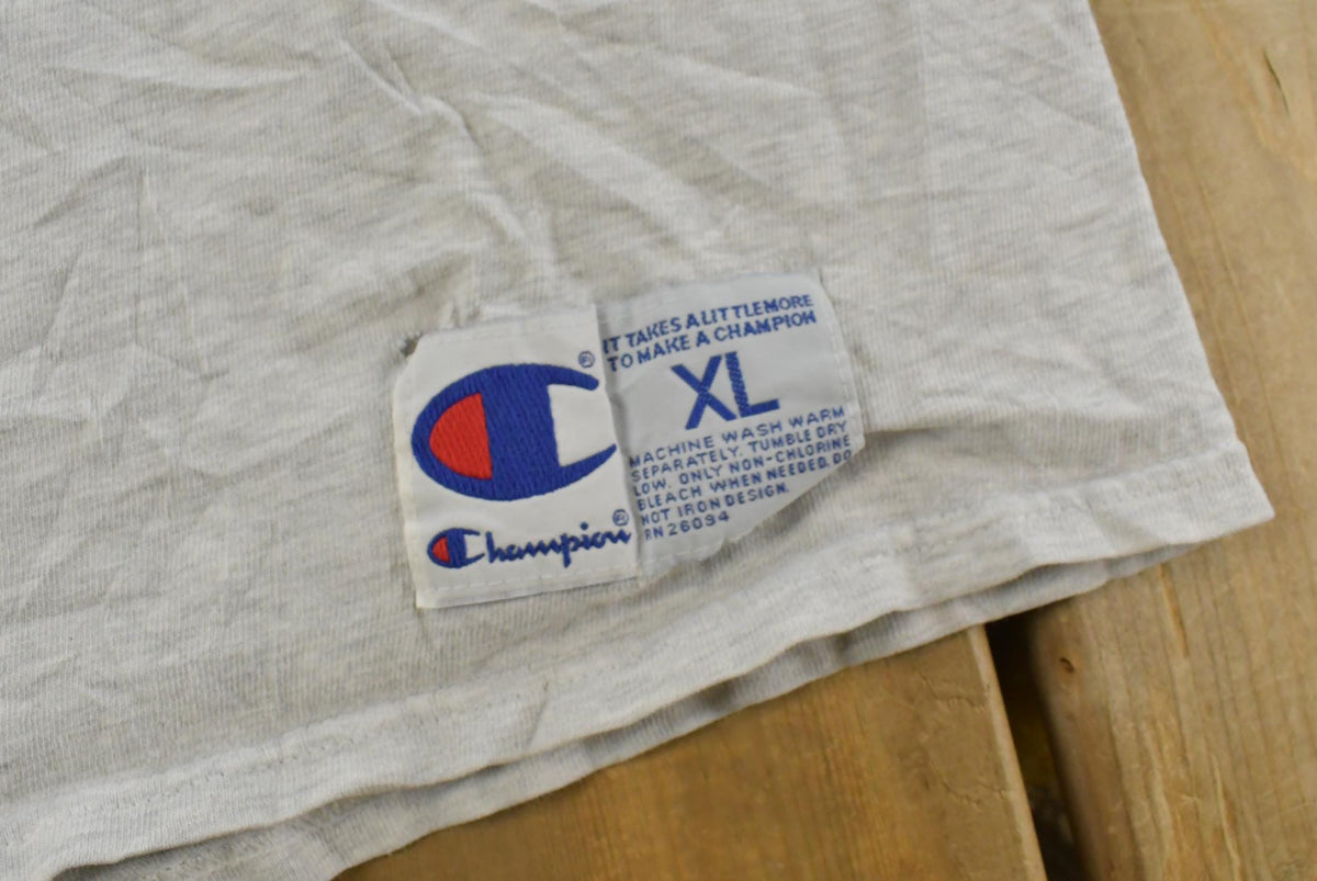 Vintage 1990s Champion Graphic Tank Top Men's XL from propervintagecanada