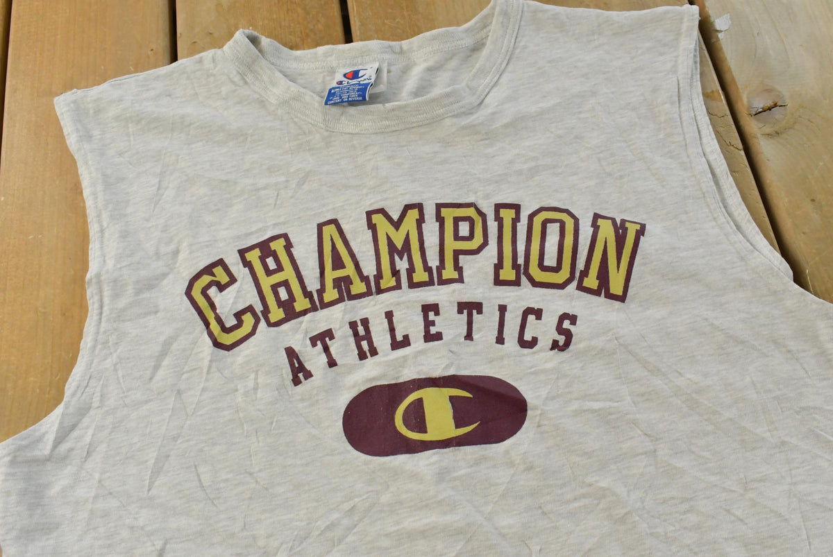 Vintage 1990s Champion Graphic Tank Top Men's XL from propervintagecanada