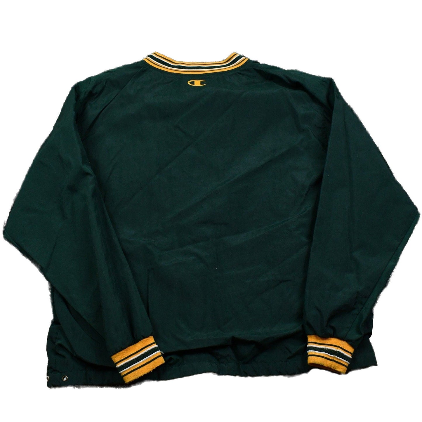 Vintage 1990s Champion Green Bay Packers Champion Pullover Windbreaker Men's Large