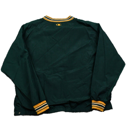 Vintage 1990s Champion Green Bay Packers Champion Pullover Windbreaker Men's Large
